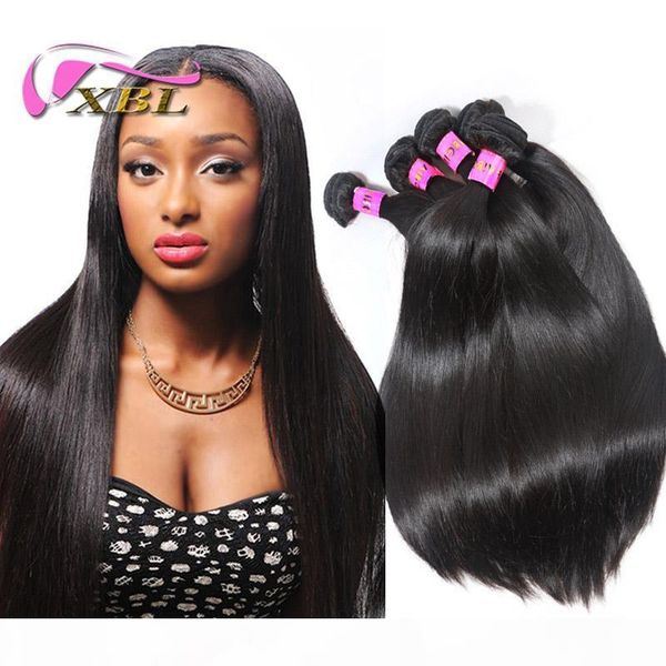 

brazilian straight virgin human hair bundles raw unprocessed indian hair body water wave extensions deep wave kinky curly wefts bulk order, Black