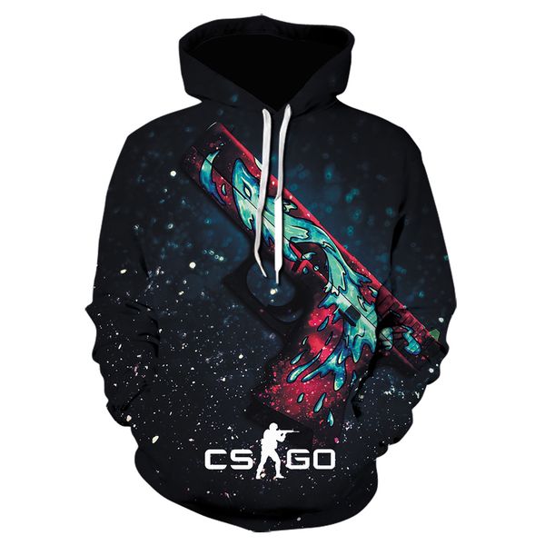 

men clothing hoodie game counter strike global offensive csgo sweatshirt 3d print hoodies black jacket sud c0127