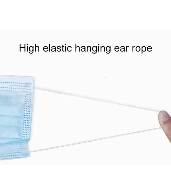 

dustproof 3 in disposable stockdisposable layers face facial protective cover masks set anti-dust mask free