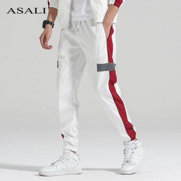

streetwear joggers pants men spring autumn loose harem pants male hip hop long trousers sportswear casual sweatpants new arrival, Black