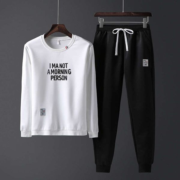 

new korean men's leisure suit in spring and autumn of 2019, Gray