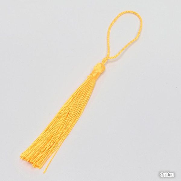 

50pcs polyester silk tassel fringe diy home curtain clothing sewing craft supplies charm pendant bookmark tassels h bbyrzm