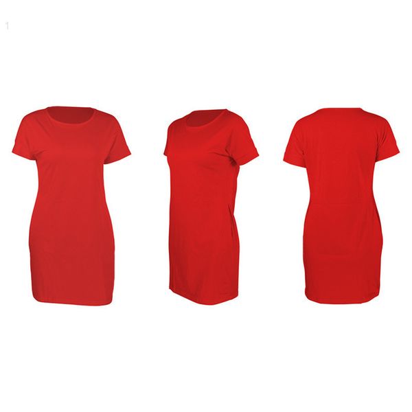 

womens casual dresses fashion dress round neck pullover loose women short sleeve brief qw22h51oh, Black;gray