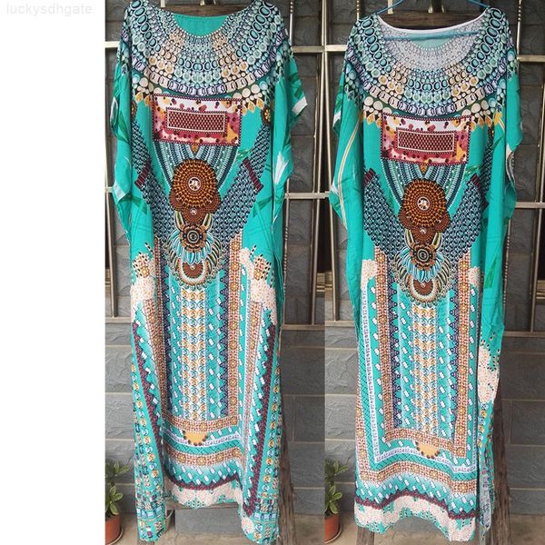 

2020 print cotton plus size dress sarong beach women tunic robe de plage swimsuit cover up beachwear t200324, White;black