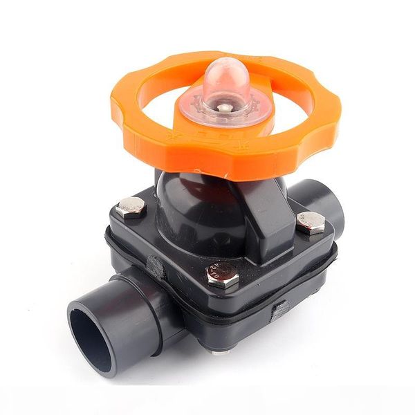 

1pc outer diameter 20~160mm upvc gate valve garden irrigation hose connection fittings aquarium switch gate diaphragm valve