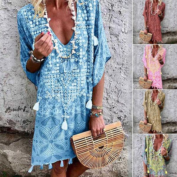 

v neck women summer mini dress plus size ladies cotton summer short sleeve long t shirt ladies exotic dress, Black;gray