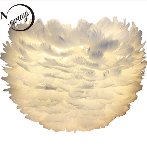 

wall lamp modern warm feather light led 110-240v adjustable romantic art for bedroom wedding room bedside living