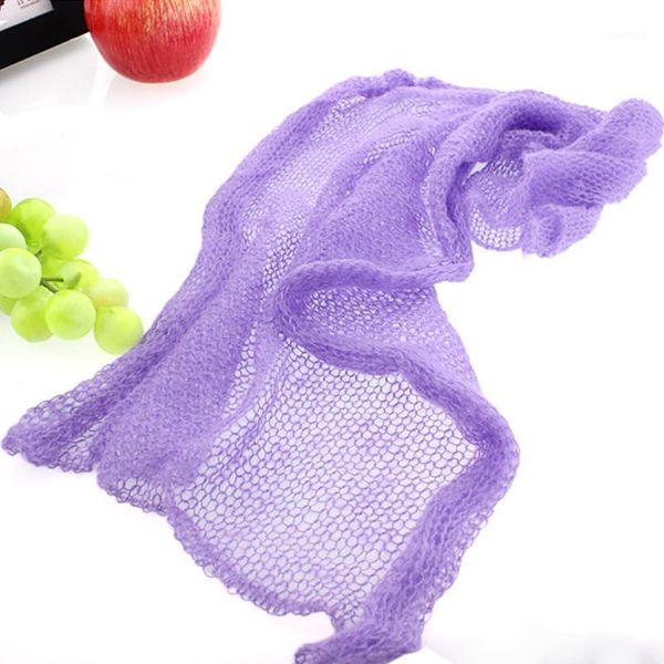 

7 colors soft baby newborn infant crochet knit mohair wrap cloth pgraphy pgraphy background prop drop shipping1