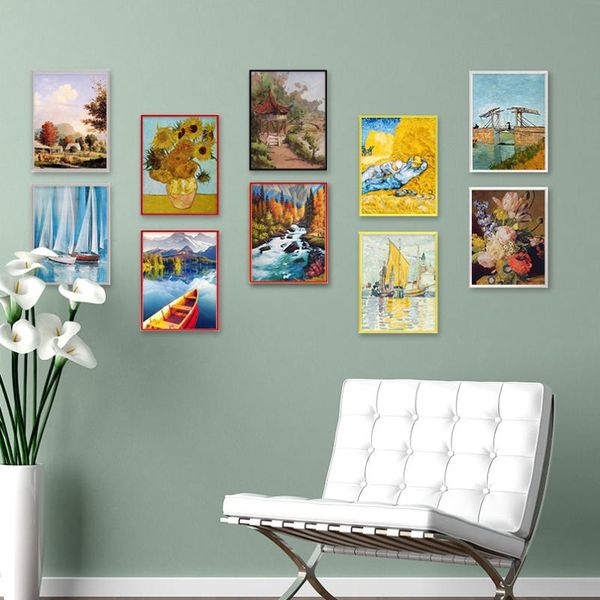 

frames aqumotic aluminum po frame simple picture mount 1pc hang on the wall puzzle poster metal a4 billboard