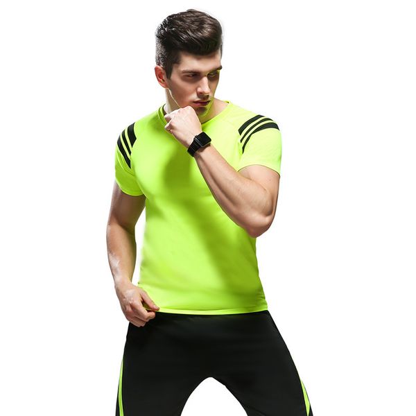 

men's short sleeve sports suit, Gray