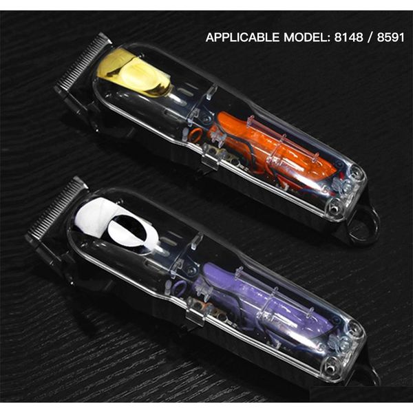 

mythus plastic hair trimmer lid transparent hair clipper cover for qylxaq sweet07