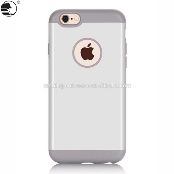 

seller gray-white mobile phone shell for iphone 6/6s