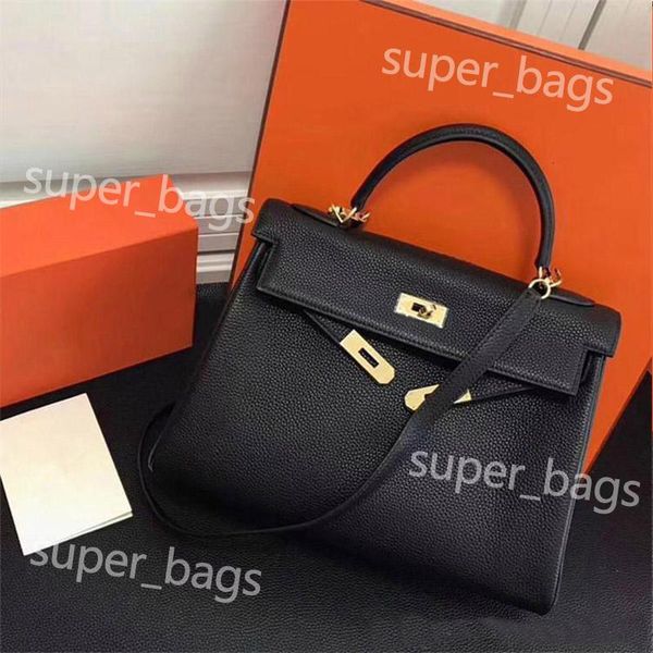 

high qulity genuine leather 35cm 30cm 25cm 2020 big totes shoulder bags with lock women lady cowhide handbag factory wholesale