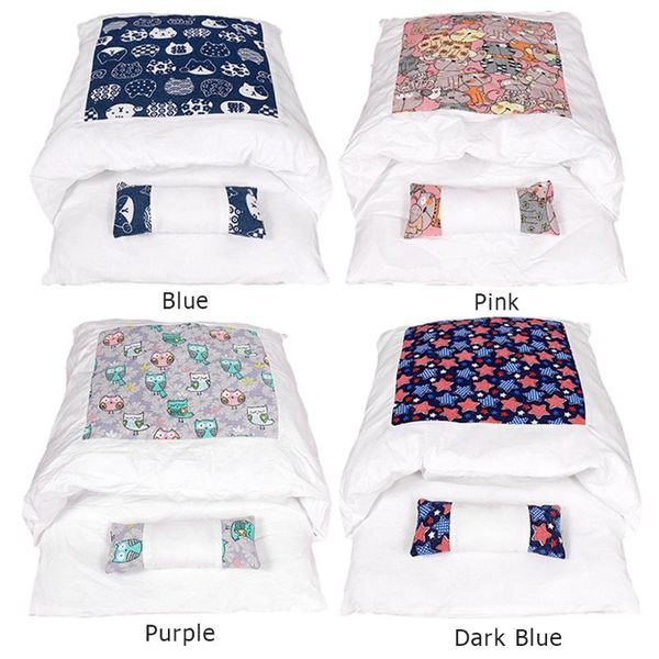 

semi-enclosed cat sleeping bag warm cat house breathable home small dogs pet puppy comfortable bed nest pet supplies