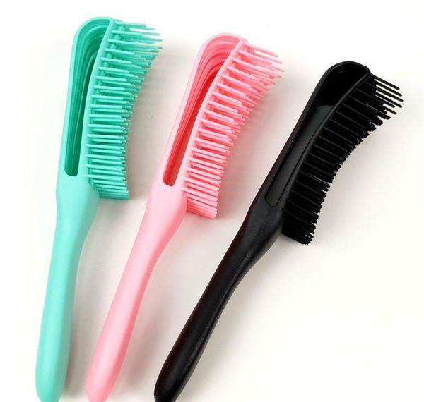 

detangling hair brush for natural hair, hair detangler brush for afro america 3a to 4c kinky wavy, c sqcpmi bdehair, Silver