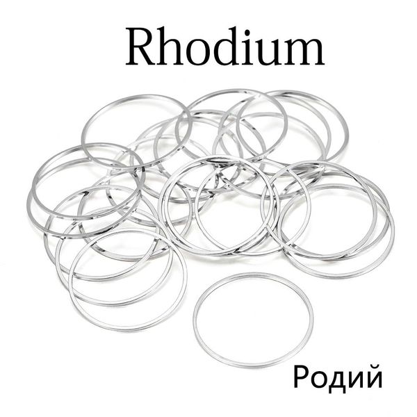 

20-50pcs / серия 8-40mm brass закрытое кольцо серьги провода обручи подвесные соединители кольца для diy ювелирных изделий изготовление расх