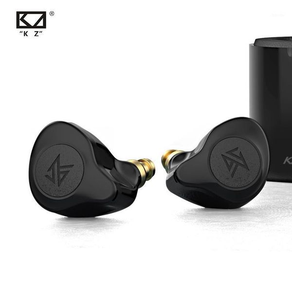 

kz s2 tws wireless bluetooth 5.0 earphones touch control earbuds dynamic hybrid driver unit headset full stock kz z1 zsx1