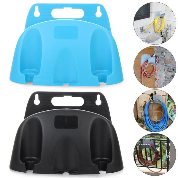

watering equipments plastic wall mounted pipe holder useful hosepipe hanger water hose rack garden yard storage tool home organizer