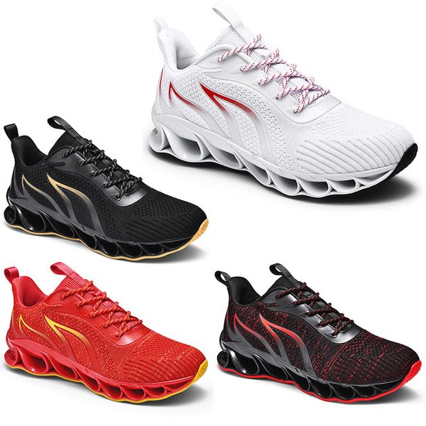 

non-brand running shoes for men fire red black gold bred blade fashion casual mens trainers outdoor sports sneakers shoe