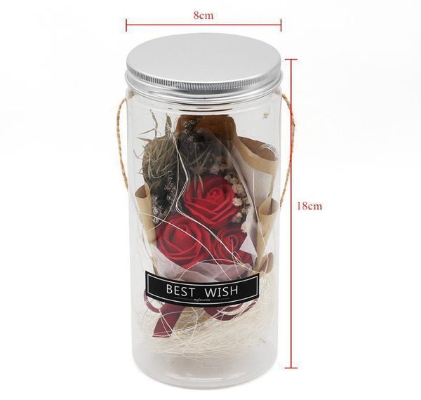 

soap rose led soap flower plastic bottles wedding artificial flower valentines day mothers wmtlxb loveshop01