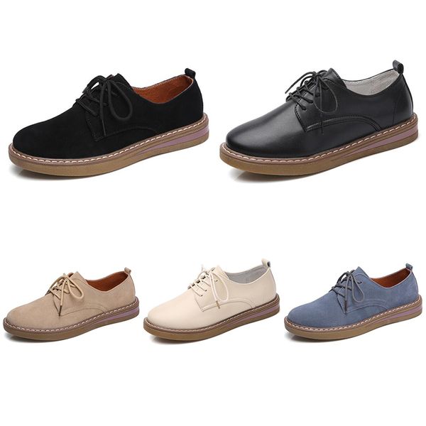 

women casual shoes leather shoes color triple black white beige blue fashion comfortable women sports sneakers size 35-40