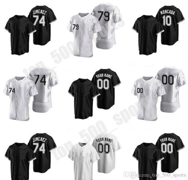 

2020 chicago men women youth 72 carlton fisk #79 jose abreu 45 michael frank thomas tim anderson yoan moncada stitched 20 21 baseball jersey, Blue;black