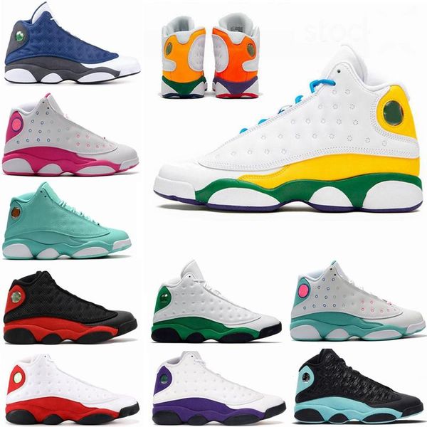 

flint 13 hyper royal mens basketball shoes 13s playground jumpman bred chicago court purple sports men trainers sneakers
