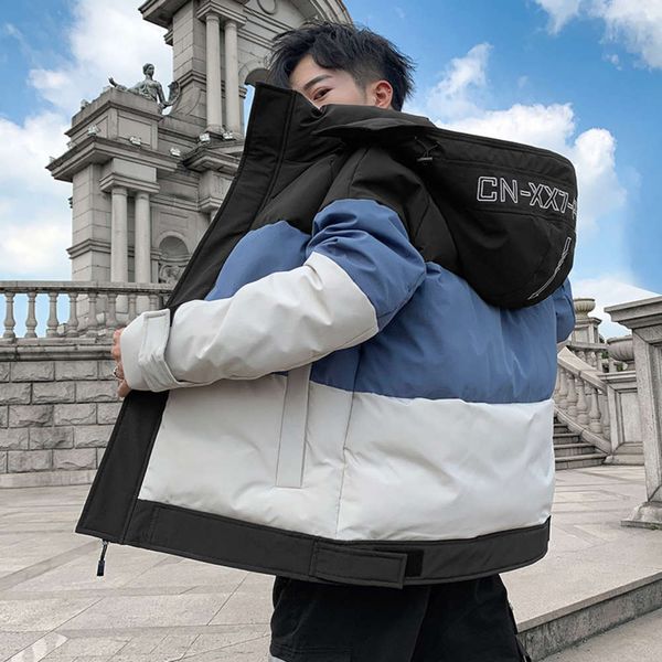 

2020 new cotton padded jacket for men in autumn and winter, Black