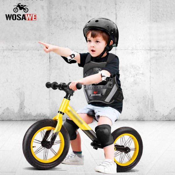 

wosawe child armor back support protection cycling skiing protector kids jacket vest chest protection equipment motorcycle gear1