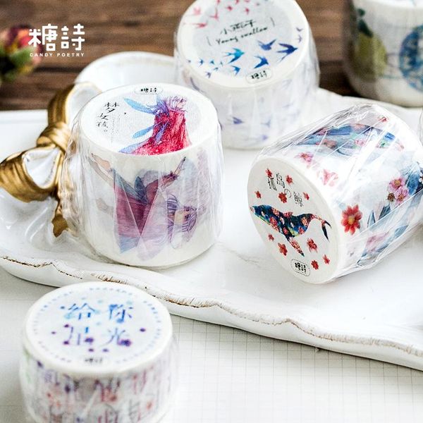 

2016 л девушки моши ленты декоративная липкая бумага маскировка клейкой ленты скрапбукинг diy ангел девушки большой размер мода h