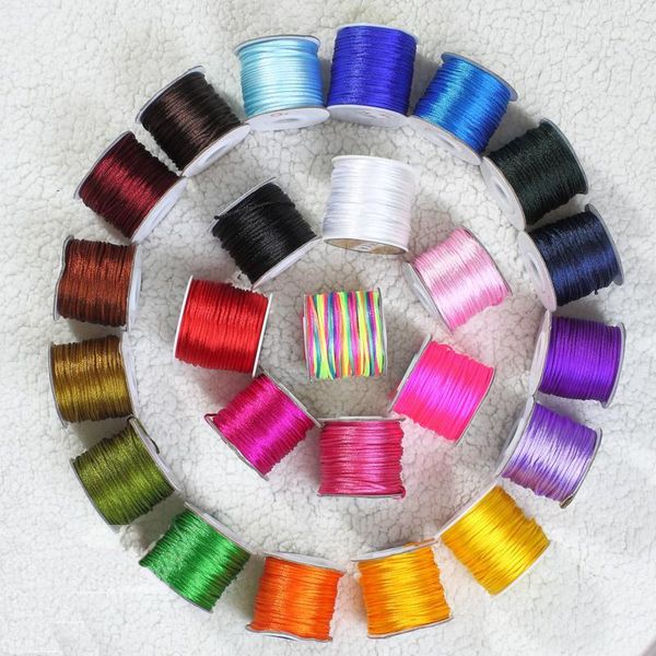 

wholesale 2 balls/lot 76 meters natural crochet nylon thread thick 2mm yarn hand knitting yarn filament1, Black;white