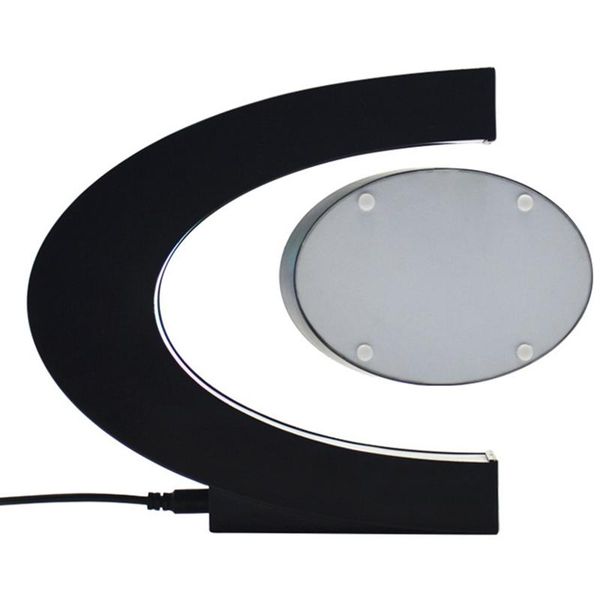 

c shape electronic p frame netic levitation p frame floating globe blue light xmas decor gift