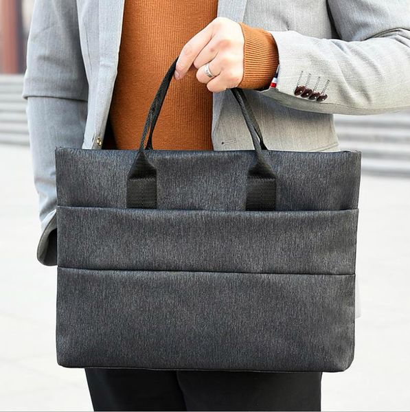 

briefcases men business briefcase man casual shoulder messenger bag men's handbag cross section lapbag in stock