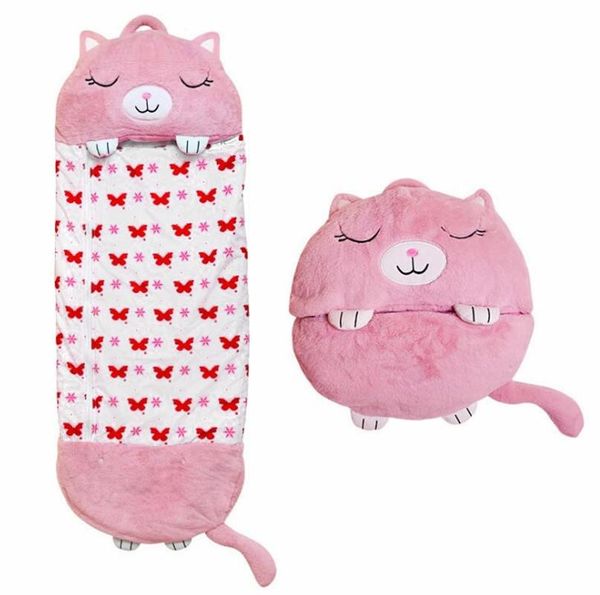 

children animal sleeping bag cartoon happy warm baby sleeping sack soft unicorns blanket for nappers kid gift surprise dragon