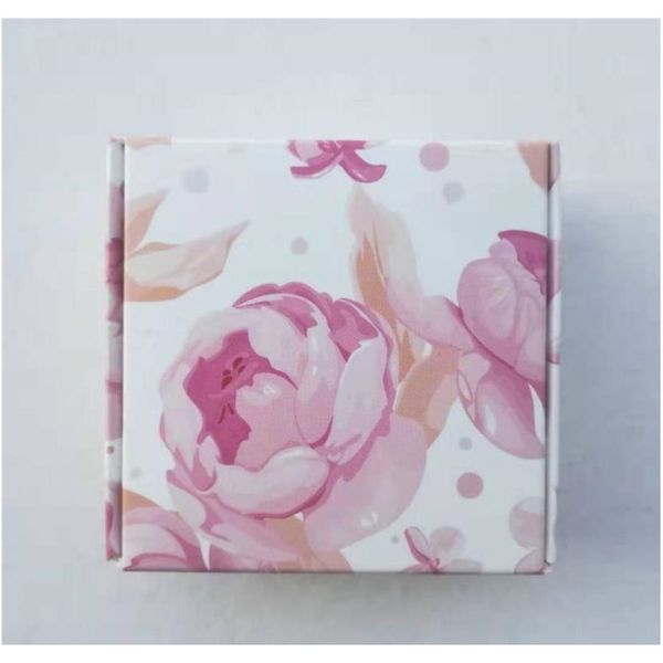 

8шт лот цветочный и птичий узор небольшая шката ювелирная изделия складная упаковочная коробка ручной работы упаковочная коробка прекрасные