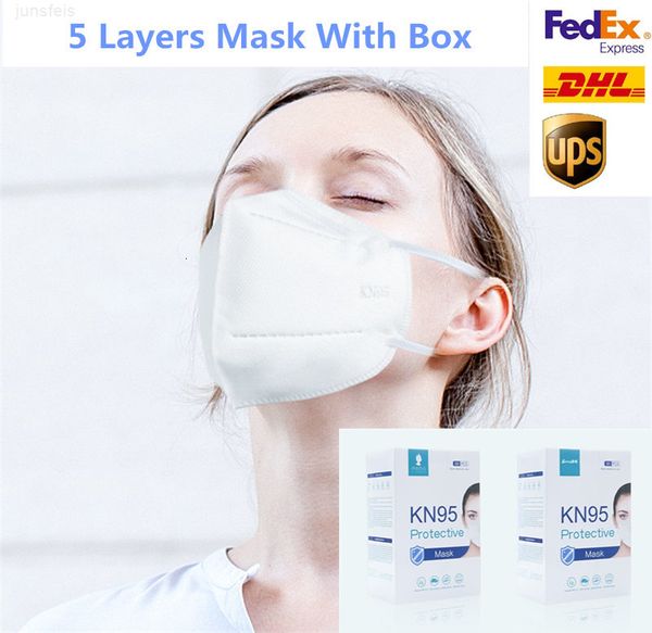 

pm2.5 dhl 5 layers dustproof safety men women disposable face masks