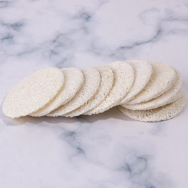 

sponges, applicators & cotton face loofah exfoliating, natural luffa sponge for cleansing and exfoliating skin, unisex, suitable bathing spa