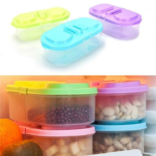 

refrigerator organizer storage container with lid handle fresh-keeping box case fridge reusable crisper storage for kitchen1