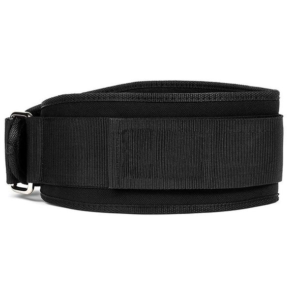 

waist support sport weightlifting belt for men safety gym fitness squatting barbell dumbbel training lumbar back, Black;gray
