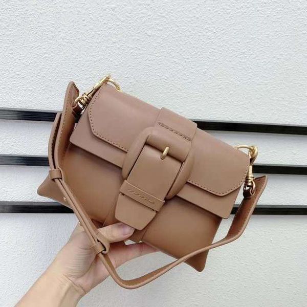 

coated leather women mail 2020 new capacity in single shoulder bag of messenger