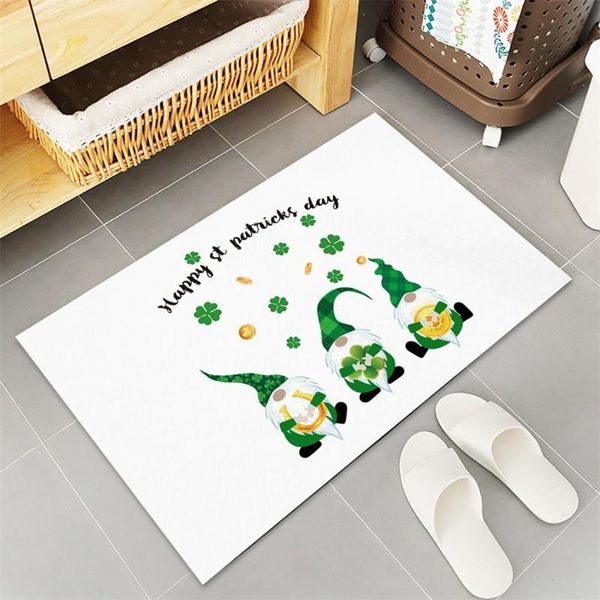 

carpets year decoration door mat indoor entrance absorbent front and rear mats floor of children's room#g30