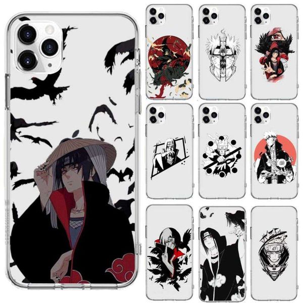 

naruto cartoon firebird transparent mobile phone case for def 6 7 8 11 12 s mini pro x