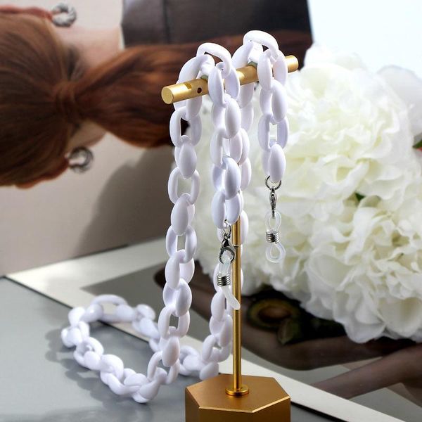 

flatfoosie 2020 new face mask lanyards for women men multicolor acrylic glasses chain sunglasses lanyards neck rope accessories h bbyvbx