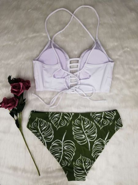 

kingdon new fashion bikini two piece swimsuit 1708, White;black