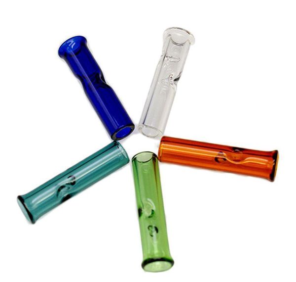 

colorful mini glass filter tips for dry herb tobacco papers with tobacco cigarette holder thick pyrex col bbyspz lipper