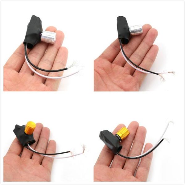 

220v 1a/3a gold/silver tone table lamp full range dimmer rotary switch 2 way