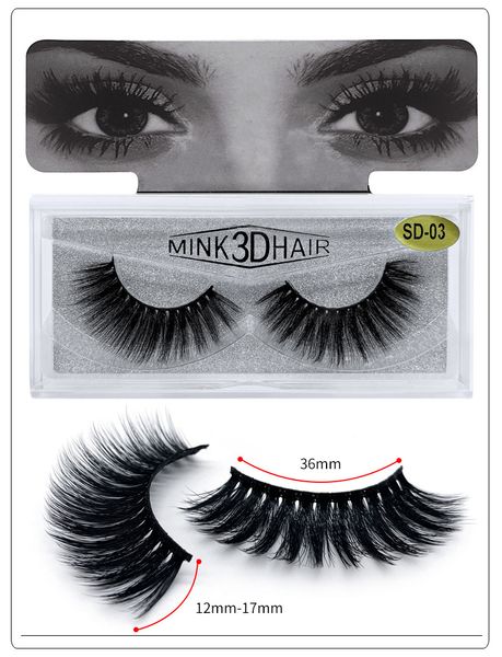 

new mink false eyelashes 3d mink eyelashes fashion 25mm natural long 100% real mink lashes high volume fluffy eyelash makeup tool wholesale