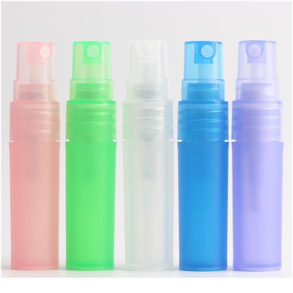 

wholesale 100pcs / lot 3 ml plastic mini botella perfume bottle empty spray bottle cosmetic lotion sample c bbyegm