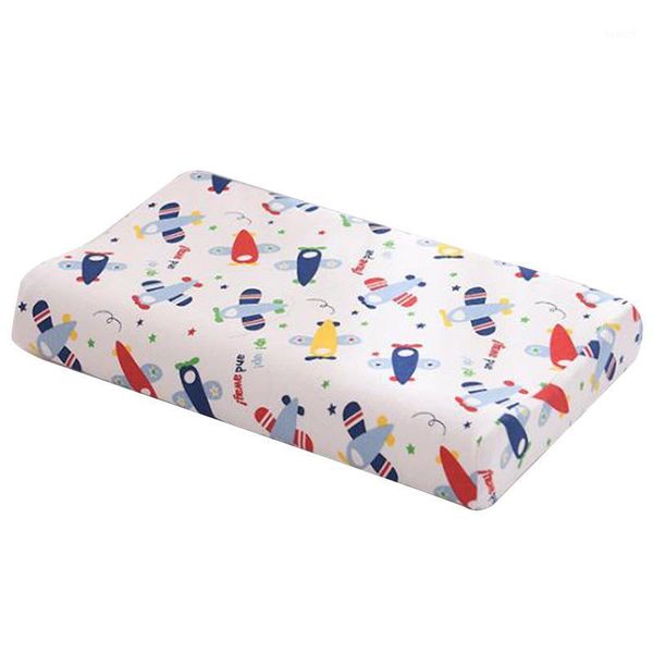 

children's latex pillow neck cartoon natural latex ergonomic design pillow student cartoon1