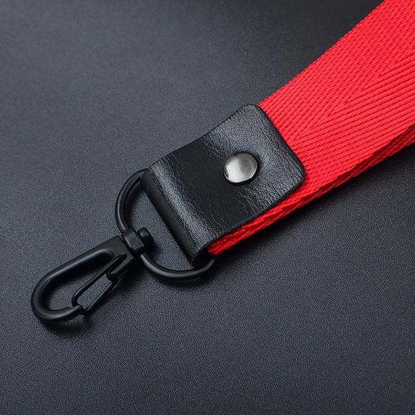 

8 colors short lanyard for keys id card mobile phone usb stick polyester fashion universal phone strap rope wear-r qyldvx